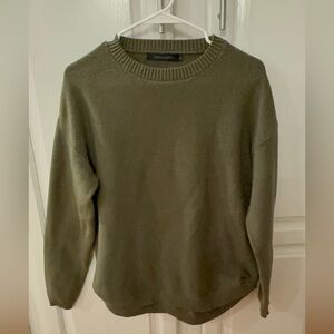 NWOT Merokeety Womens Crew Long Sleeve Pullover Sweater Green